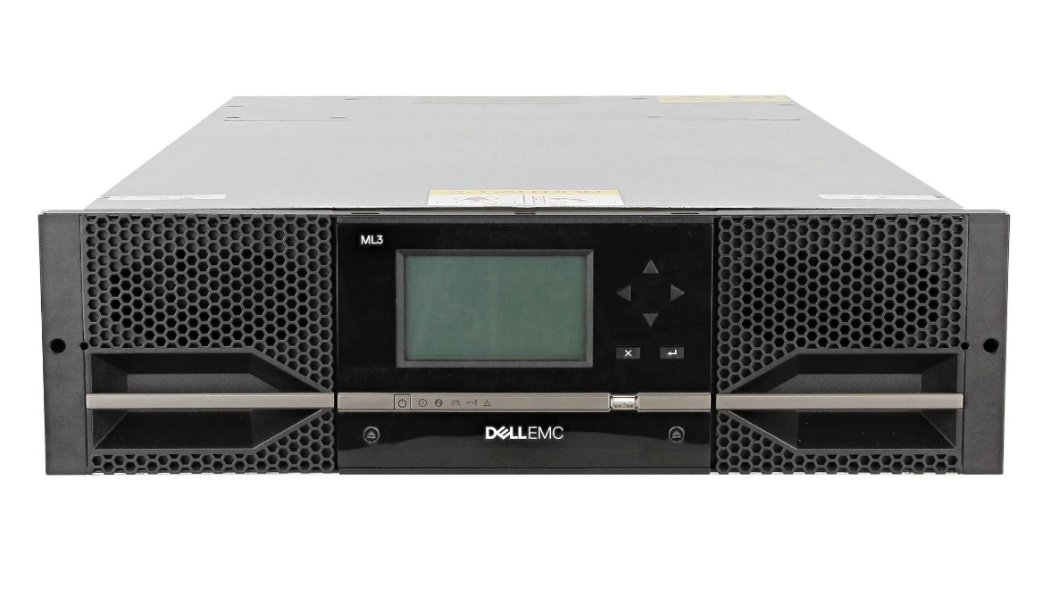 Biblioteka taśmowa Dell EMC ML3, 1x kontroler, 2x PSU