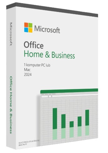Microsoft Office Home and Business 2024  dla użytkowników domowych i małych firm dożywotnio